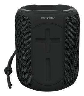 Chill Essentials Bluetooth 5 Stereo Speaker, IPX7 Waterproof, Black