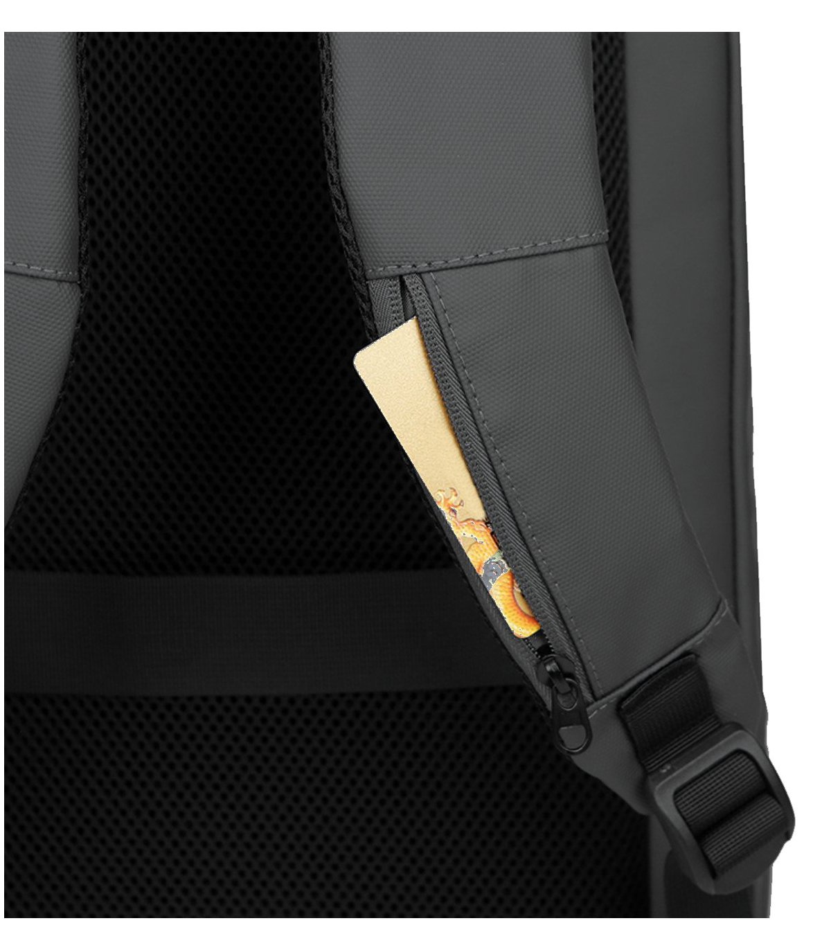 Chill Voyage Backpack / Rygsæk i sort - Kortlomme
