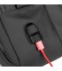 Chill Voyage Backpack / Rygsæk i sort - USB opladning