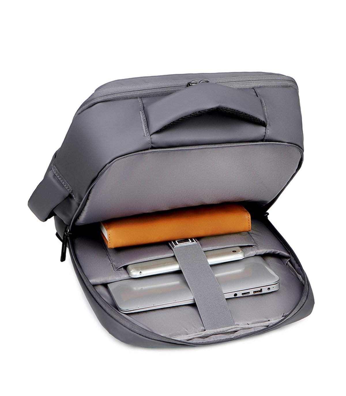 Chill Voyage Ryggsekk (Grå) | Regntett | USB-port | Nordisk Design
