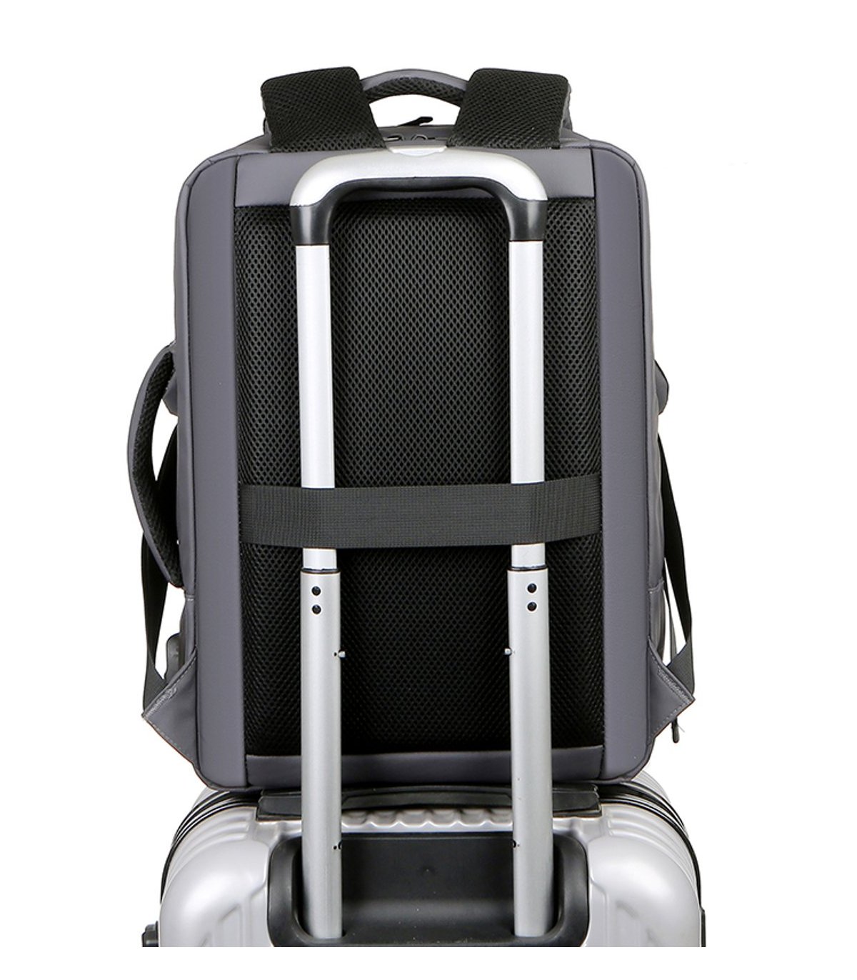 Chill Voyage Ryggsekk (Grå) | Regntett | USB-port | Nordisk Design
