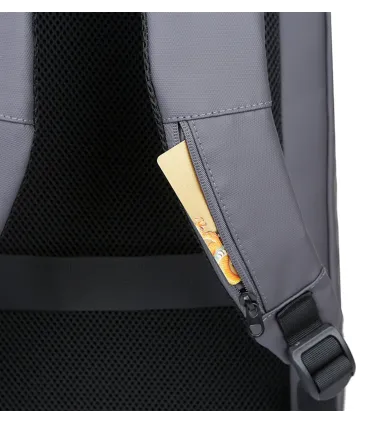 Chill Voyage vandafvisende Rygsæk / Backpack, USB-port, Grå | Dansk Design