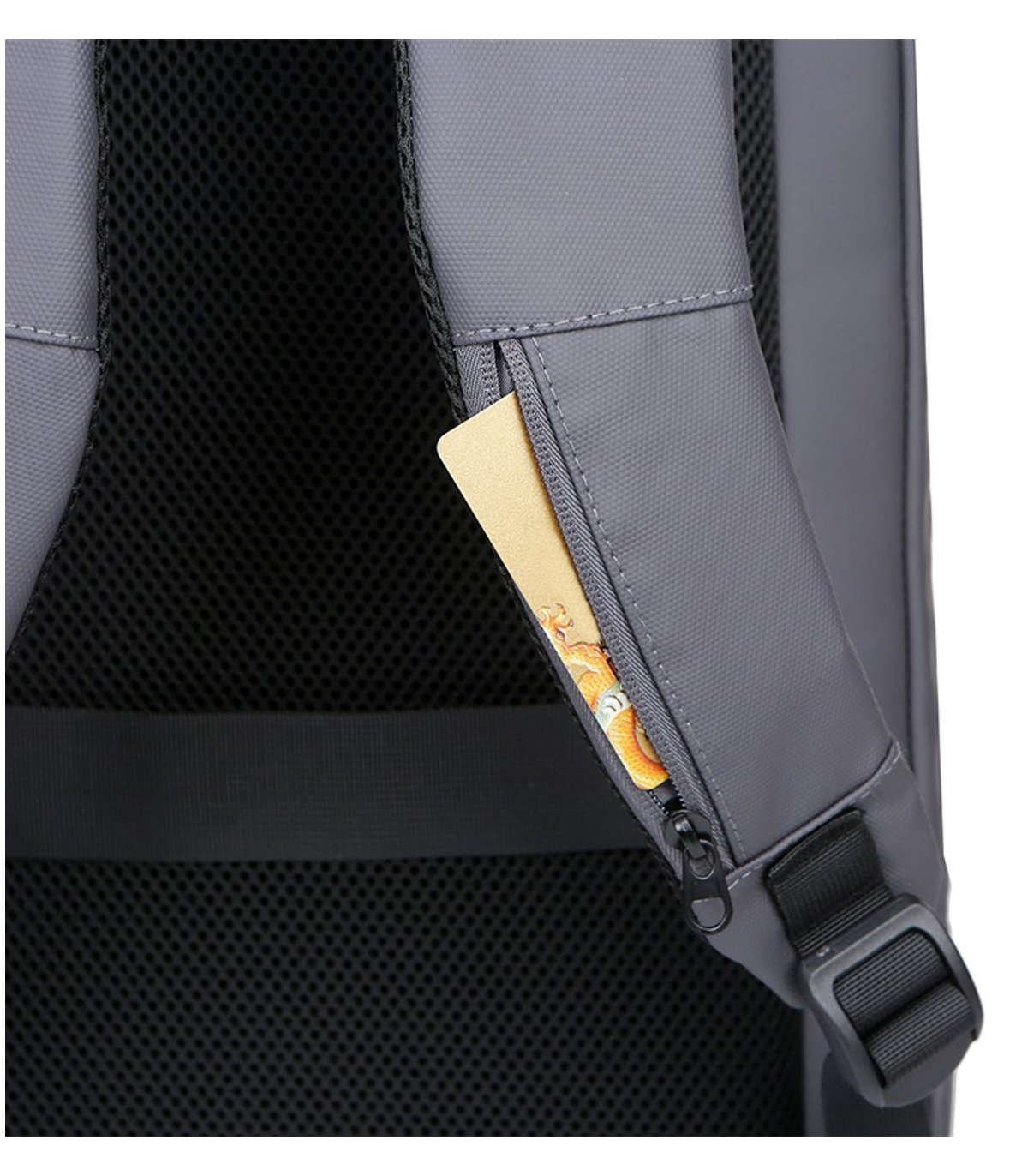 Chill Voyage Ryggsekk (Grå) | Regntett | USB-port | Nordisk Design