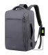 Chill Voyage vandafvisende Rygsæk / Backpack, USB-port, Grå | Dansk Design