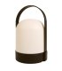LED Bordslampa (batteridriven), Svart/vit