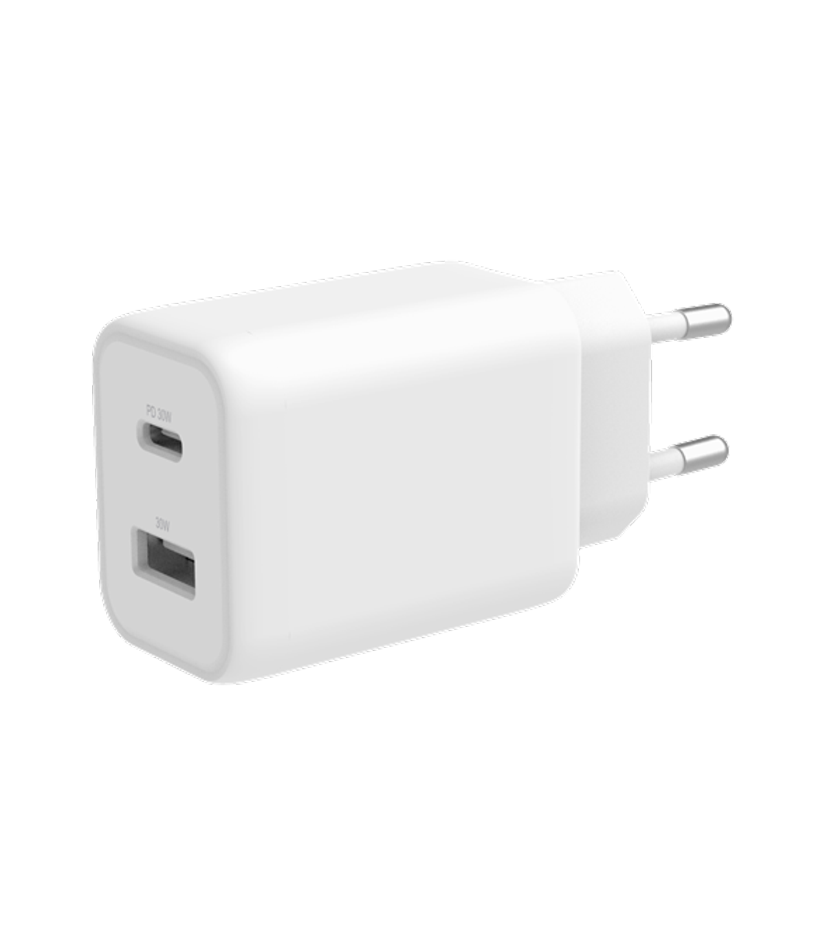 Chill Deltaco USBC-AC145 2-port USB-C PD + USB-A oplader