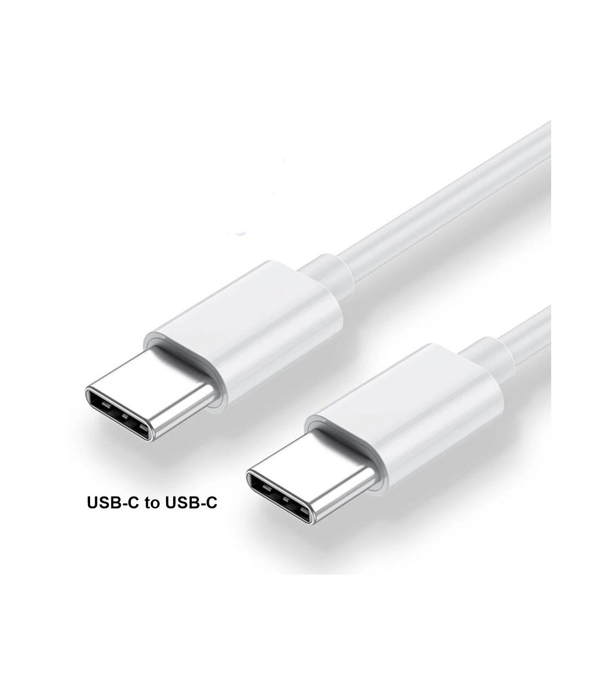 Billige til USB-C kabler - 60W USB Power Delivery (USB-PD) Farve / længde Gummi - 30 cm (60W USB-PD)