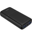 Deltaco 20000mAh USB-C PD PowerBank (20W), Svart, CE