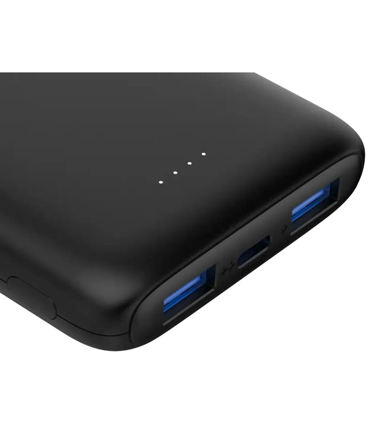 Deltaco 10000mAh USB-C PD PowerBank (20W), Svart, CE