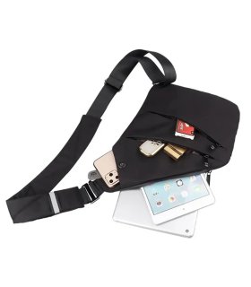 Chill Urban Sleekbag - Smal regntät anti-stöld axelväska