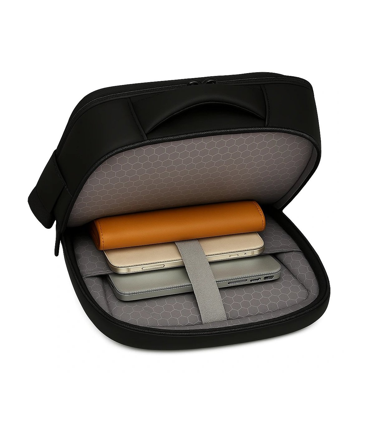 Chill Voyage Backpack (Black) | Rainproof | USB | Anti-theft | Nordic Design
