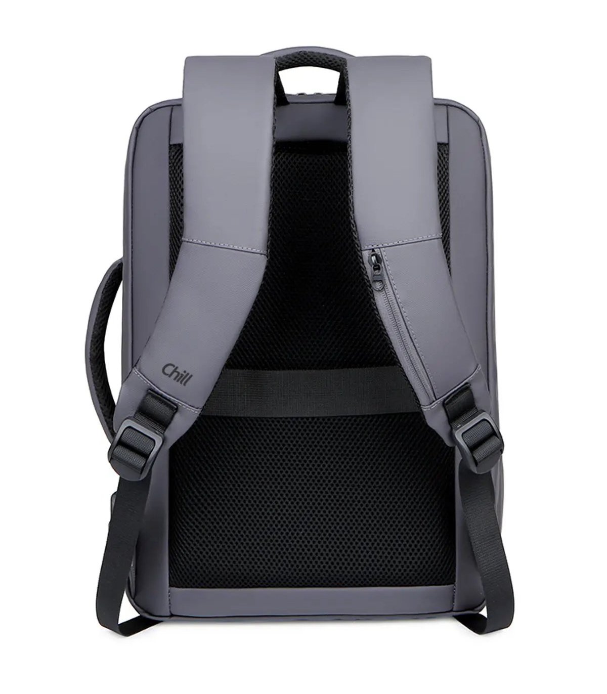 Chill Voyage Backpack - Grey | Rainproof | USB-port | Lightweight | Nordic Design