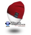 Trådløs Bluetooth høretelefon hue, Rød