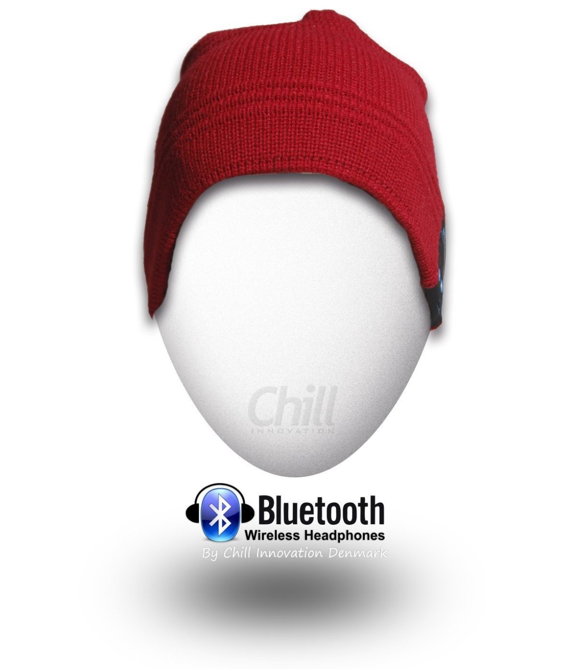 Chill trådløs Bluetooth høretelefon hue, Rød