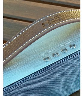 Dark Brown leather handle for Chill SP-1 Bluetooth Speaker
