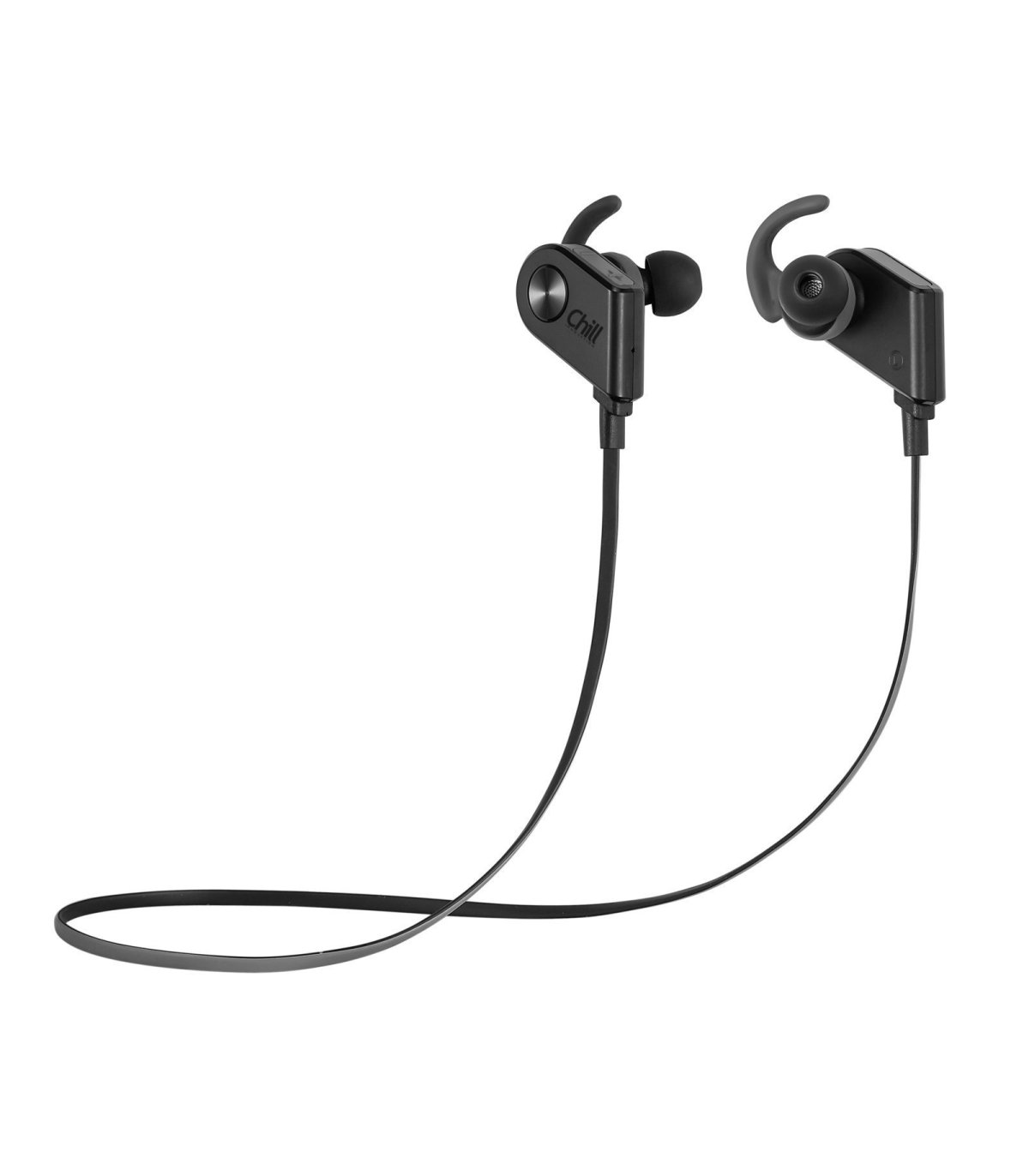 Chill V8 trådlösa Bluetooth 4.1 Sport In-Ear Hörlurar, Svart