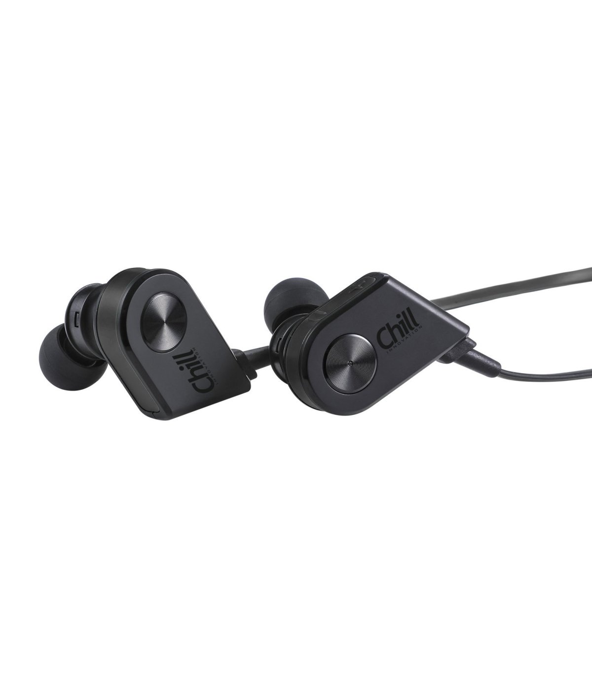 Chill V8 trådlösa Bluetooth 4.1 Sport In-Ear Hörlurar, Svart
