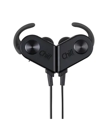 Chill V8 trådlösa Bluetooth 4.1 Sport In-Ear Hörlurar, Svart