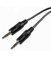 Mini-Jack cable, Stereo, 1 meter