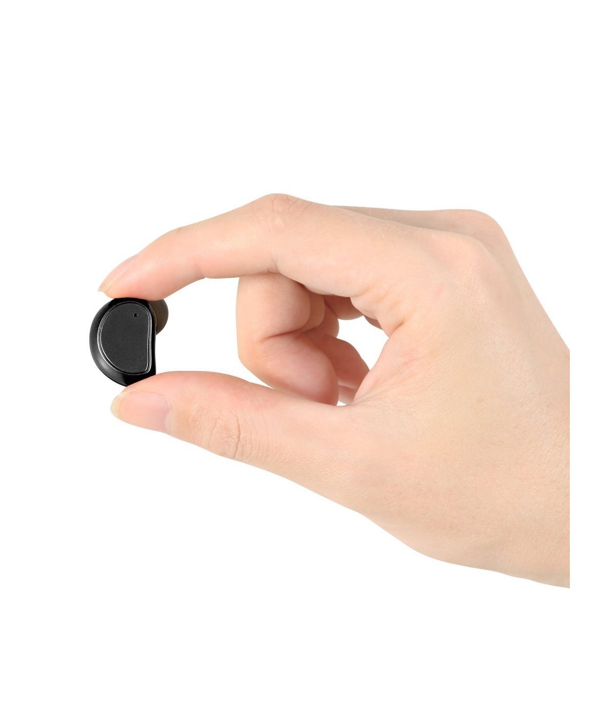 Chill trådløse TWS Bluetooth øretelefoner med ladeboks, svart