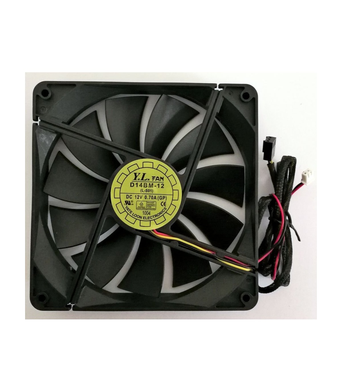 135mm Yate Loon Blæser m/ RPM monitor til bl.a. Chill CP-1000M ATX Strømforsyning