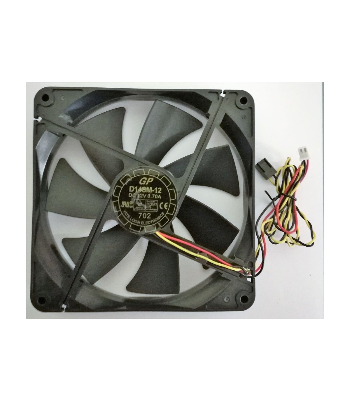140mm Yate Loon D14SM-12 Low-Noise Fan w/ RPM cable