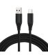 USB Type-C / USB-C kabel, vævet tekstil
