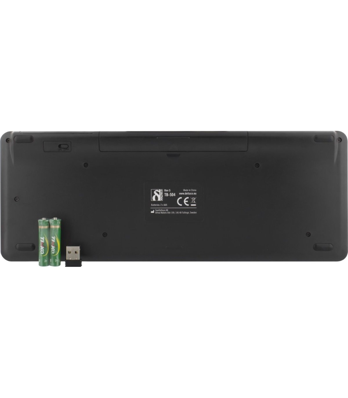 Chill Deltaco Trådlöst 2.4G RF Mini Tangentbord (Svenska)