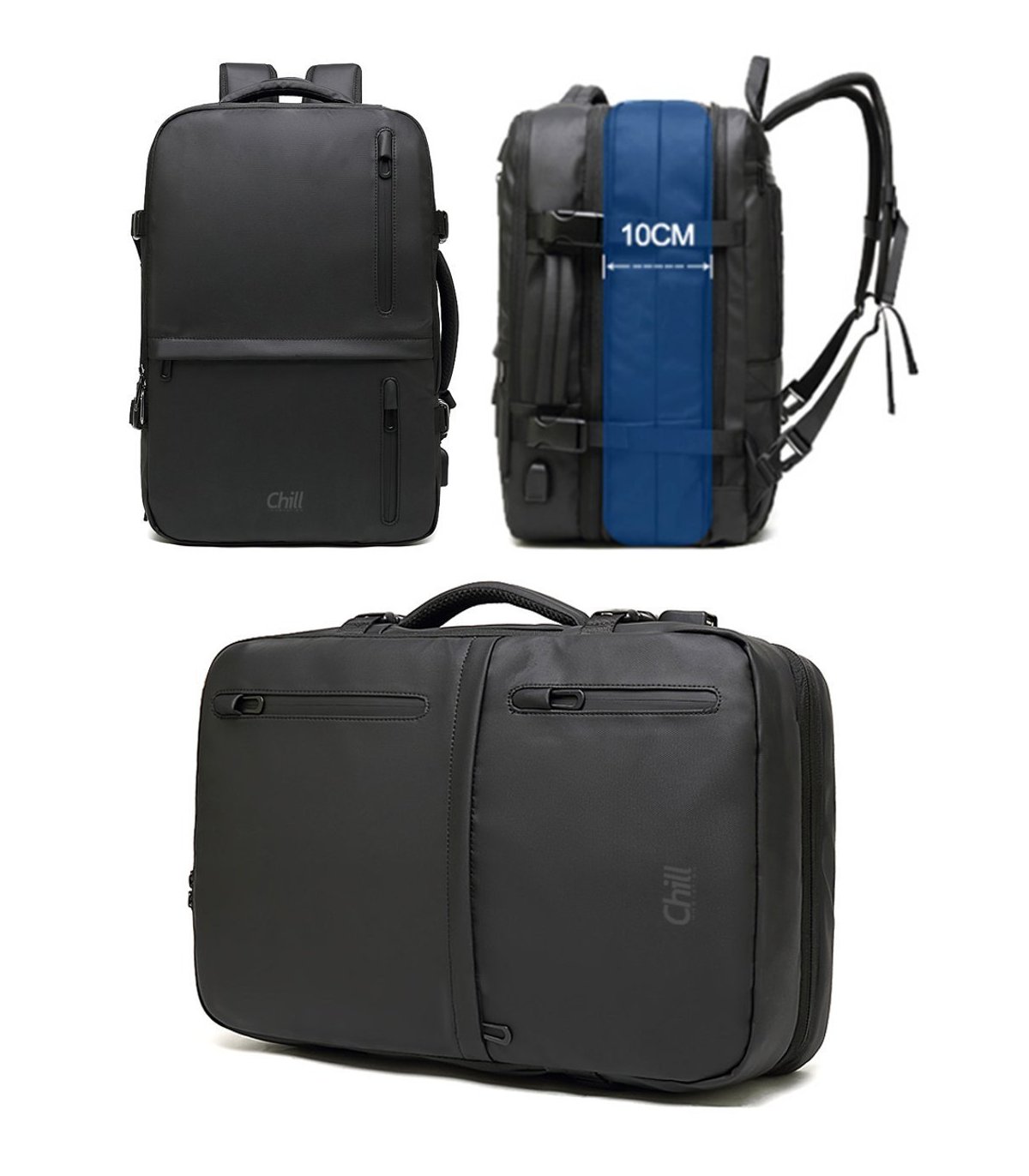 laptop bag expandable