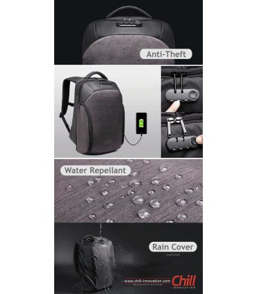 BUNDLE OFFER: Chill Stealth Backpack + Urban Bag + Rain Cover