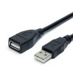 70cm USB forlænger kabel med Han-Hun stik.
