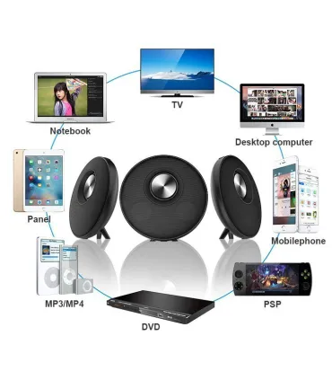 Chill Fidelity E50 trådlös Bluetooth Stereo Högtalare