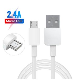 Micro-USB till USB-A laddningskabler