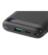 Deltaco 10000mAh 20W USB-C PD Strømbank, Magnetisk Trådløs lading, LED-prosent, Svart