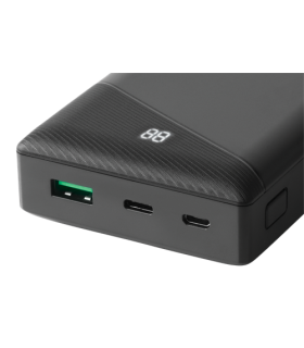 20000mAh USB-C PD PowerBank med LED-Procentvisning (74Wh)