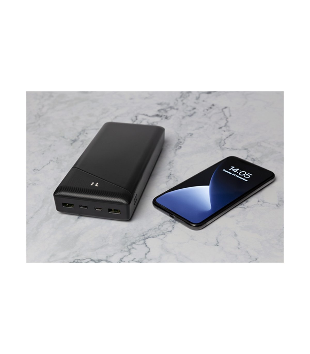 30000mAh USB-C PD Powerbank med Display