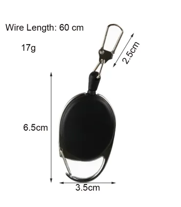 Forlængelig 60cm Yo-Yo nøglekæde