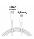 USB-C til Lightning kabel med USB Power Delivery (USB-PD)