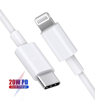 USB-C til Lightning kabel med USB Power Delivery (USB-PD)