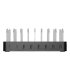 Deltaco 8-port USB-A & USB-C PD Ladestasjon, 75W, EU