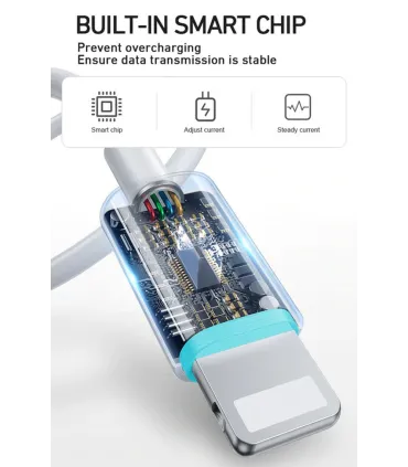 Lightning USB-kabel för Apple iPhone / iPad / iPod, 100cm