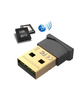 Bluetooth 4.0 CSR Nano USB Dongle, 20mtr, Plug&Play