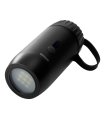 Deltaco 15000mAh PowerBank med USB-C, LED-ficklampa och IP67, Svart