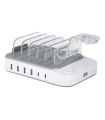 Chill Deltaco DPS-0203 50W 6-port USB Laddningsstation med USB-C PD