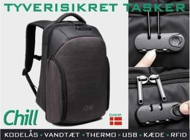 Chill Stealth Tyverisikret Rygsæk